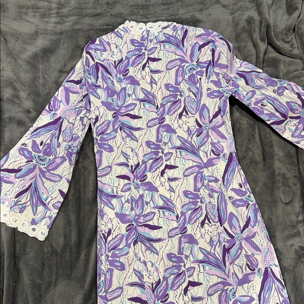 Lilly Pulitzer Shealyn 3/4 sleeve stretch maxi caftan - Picture 6 of 7